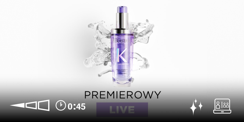 PREMIEROWY LIVE NOWA ODSŁONA OLEJKÓW  OD KÉRASTASE Thumbnail