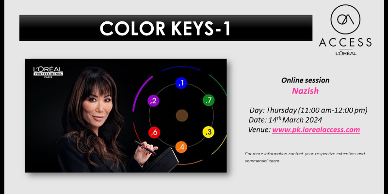 COLOR KEYS 1 - LIVE - 14TH MARCH 2024 BY NAZISH Image