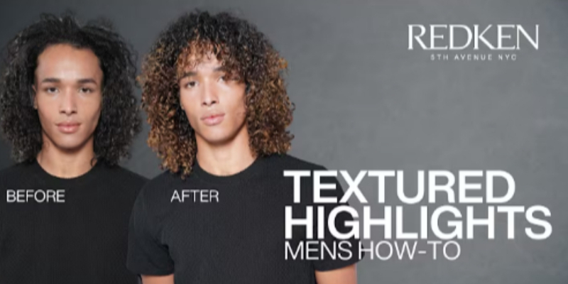 How To Master Highlights for Curly Hair | Guy Lights Tutorial | Redken Thumbnail