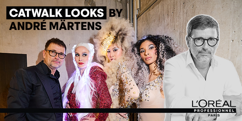 Catwalk Looks by André Märtens | L'Oréal Professionnel AT Thumbnail