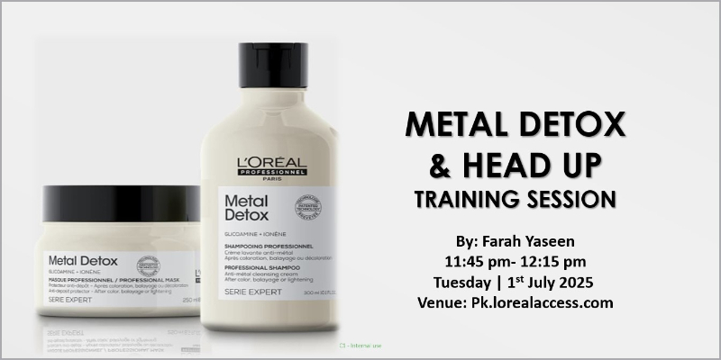 Metal Detox & Head Up – Live Session By Farah Yaseen 1st July 2025 Image