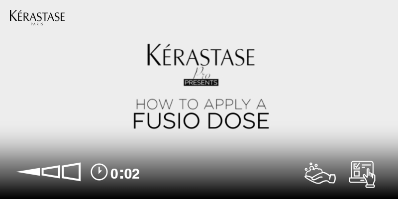 KÉRASTASE TREATMENT: HOW TO APPLY A FUSIO DOSE Thumbnail