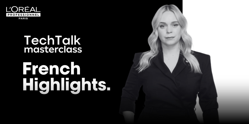 Anteprima TechTalk French Highlights Harriet Stokes | L'Oréal Professionnel | Online Thumbnail