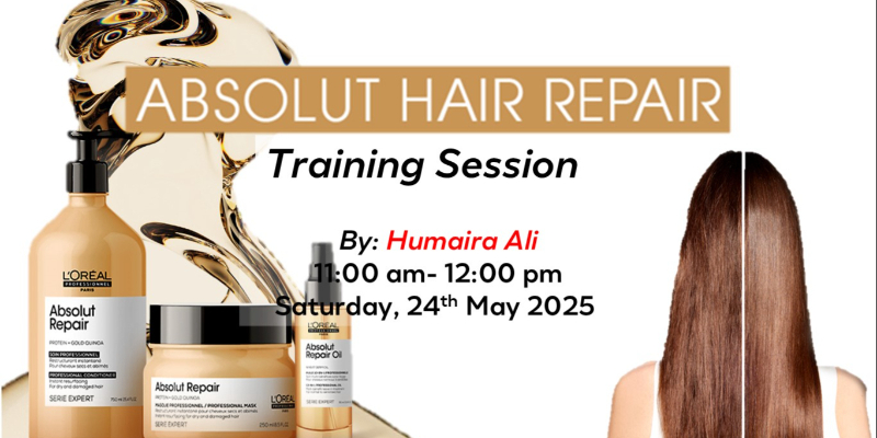 ABSOLUT REPAIR SESSION | LIVE SESSION BY HUMAIRA ALI | 11:00 am- 12:00 pm | 24th May 2025  Image