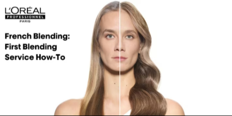 L'Oréal Professionnel: French Blending for Grey Hair | First Blending Tutorial with Nancy Stripe Thumbnail
