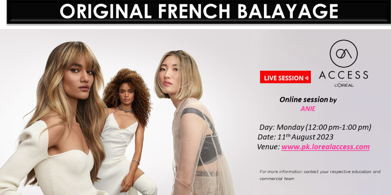 ORIGINAL FRENCH BALAYAGE - LIVE- 11th SEPTEMBER 2023 BY ANIE Image