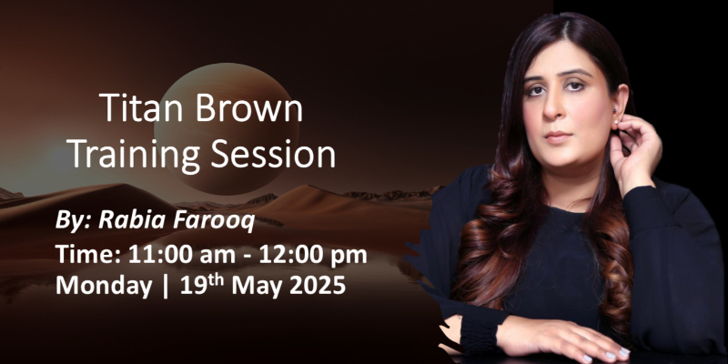 Titan Brown - Online Session by Farooq- 23rd April 2023 Image