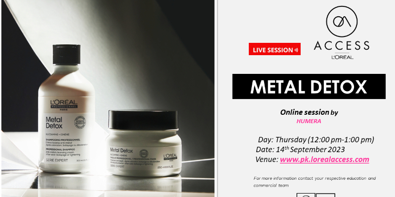 METAL DETOX - LIVE- 14th SEPTEMBER 2023 BY HUMERA SAEED  Image