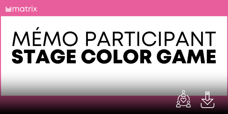 MÉMO PARTICIPANT STAGE COLOR GAME - À TÉLÉCHARGER Thumbnail