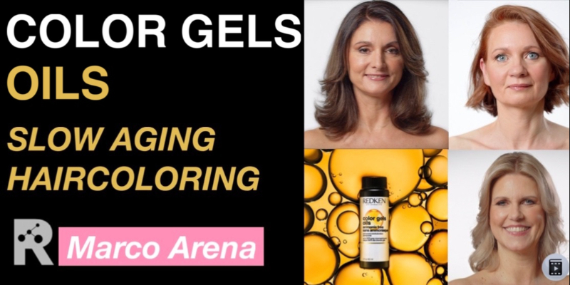 COLOR GELS OILS | SLOW AGING HAIRCOLORING | BY MARCO ARENA | REDKEN CH DE Thumbnail