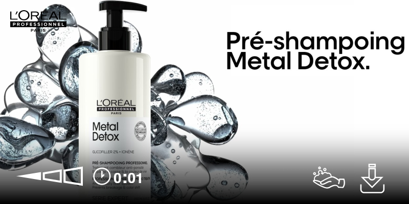 Routine Soins | Metal Detox| L'Oréal Professionnel Thumbnail