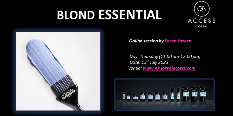 BLOND ESSENTIAL - LIVE- 13th JULY 2023 BY FARAH  Image