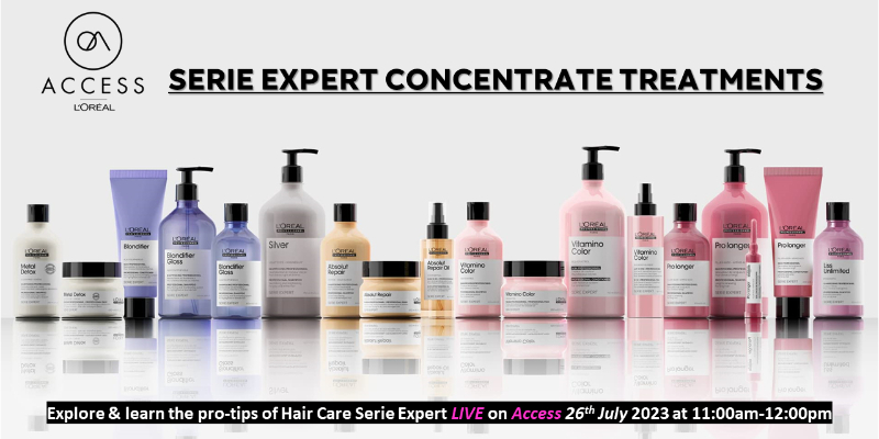 SERIE EXPERT CONCENTRATE TREATMENT- LIVE- 26th JULY 2023 BY HUMAIRA ALI  Image