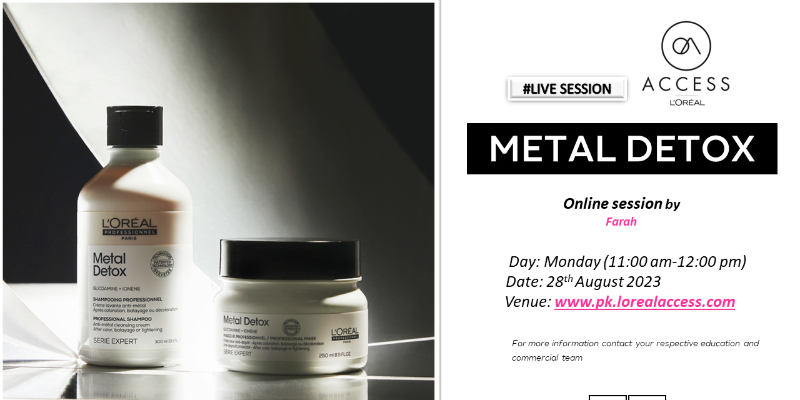 METAL DETOX- LIVE- 28th AUGUST 2023 BY FARAH  Image