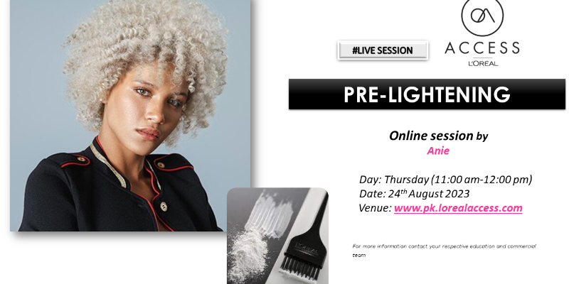 PRE-LIGHTENING- LIVE- 24th AUGUST 2023 BY ANIE Image
