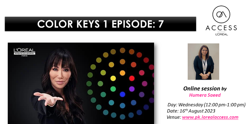 COLOR KEYS 1 EPISODE 7- LIVE- 16th AUGUST 2023 BY HUMERA SAEED Image