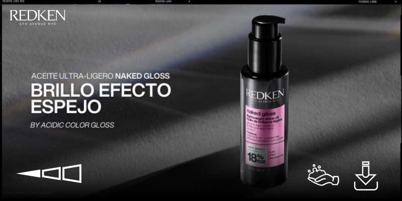 ACEITE ULTRA-LIGERO NAKED GLOSS| REDKEN Thumbnail