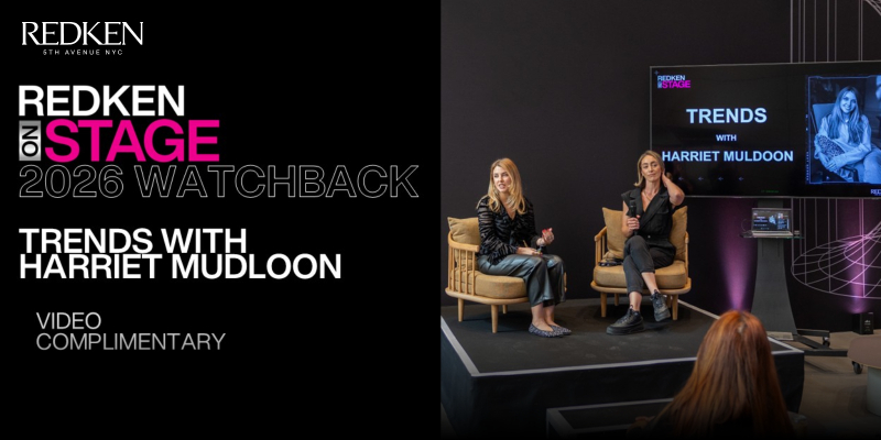 Redken on Stage Watchback 2026 | Trends with Harriet Muldoon | Redken Haircolor Inspiration Thumbnail