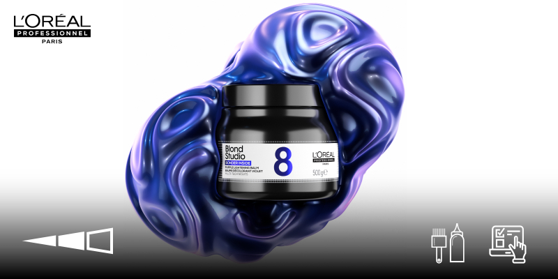 NOVO: Blond Studio Purple Lightening Balm 8 Thumbnail