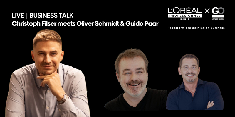 L`Oréal Professionnel Paris | Business Talk GO College mit Christoph Filser und Oliver Schmidt & Guido Paar Thumbnail