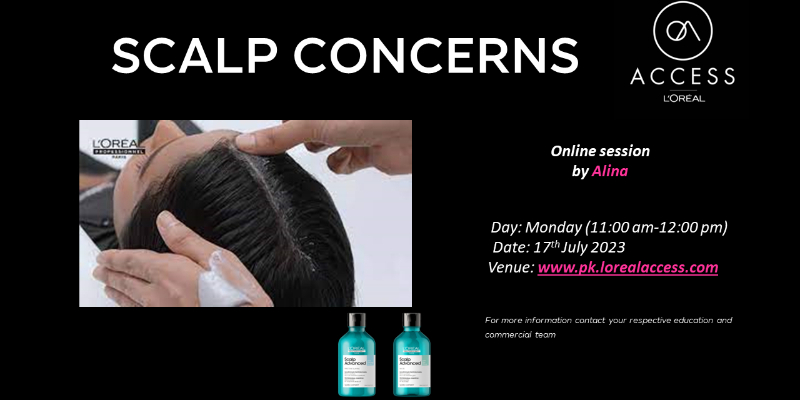 SCALP CONCERNS- LIVE- 17th JULY 2023 BY ALINA Image