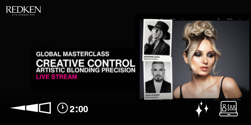 Creative Control | Artistic Blonding Precision | Redken Global Masterclass | Free Live Streamed Event Thumbnail