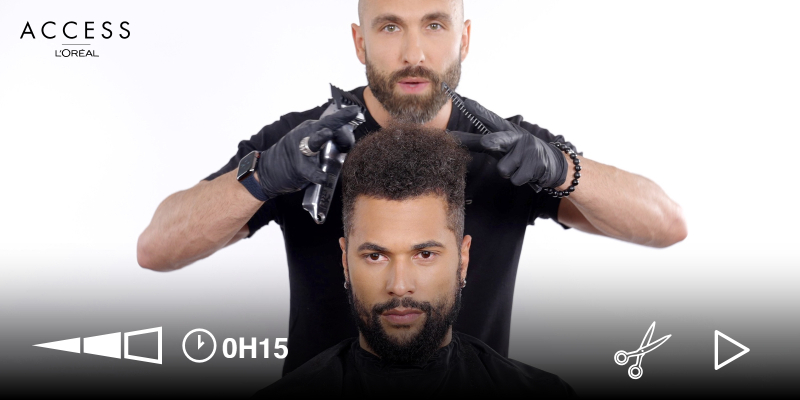 TUTO COUPE DÉGRADÉ CURLY BY NICOLAS HENRY