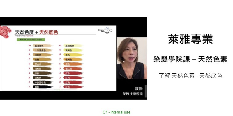 L'Oréal PRO 染髮學院課 - 天然色素 Image
