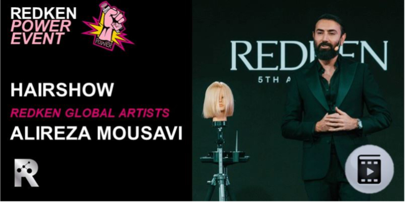 REDKEN POWER EVENT ALIREZA MOUSAVI HAIR SHOW  Thumbnail