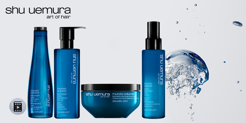 muroto volume video | shu uemura art of hair AT Thumbnail