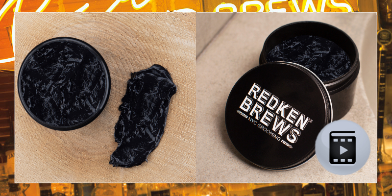 BREWS CAMO POMADE APPLICATION | REDKEN