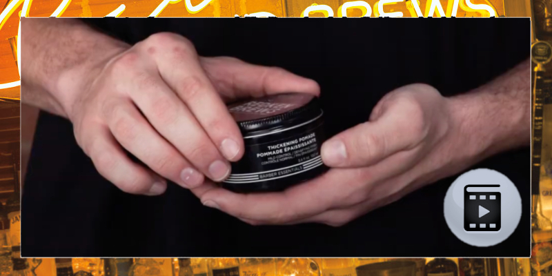 BREWS THICKENING POMADE APPLICATION | REDKEN (ENG avec soustitires FR) Thumbnail