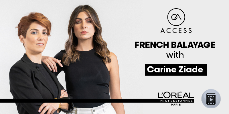 Face framing with French balayage by Carine Ziadeh/تأطير شكل الوجه بواسطة فرنش بالياج مع كارين زيادة Thumbnail