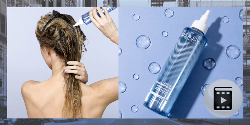 EXTREME BLEACH RECOVERY LAMELLAR WATER HOW-TO | REDKEN Thumbnail