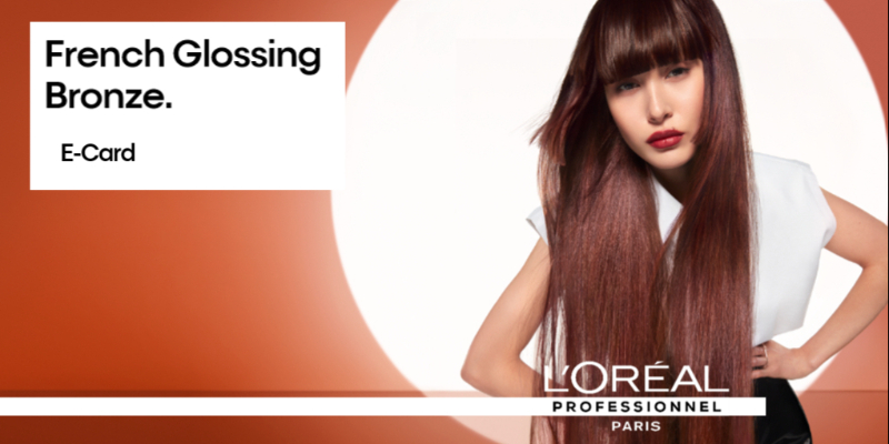 FRENCH GLOSSING BRONZE E-CARD Thumbnail