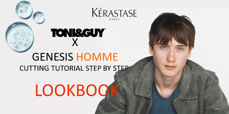 Genesis Homme X TONI&GUY Cutting Tutorial Step by Step BOOKLET Thumbnail