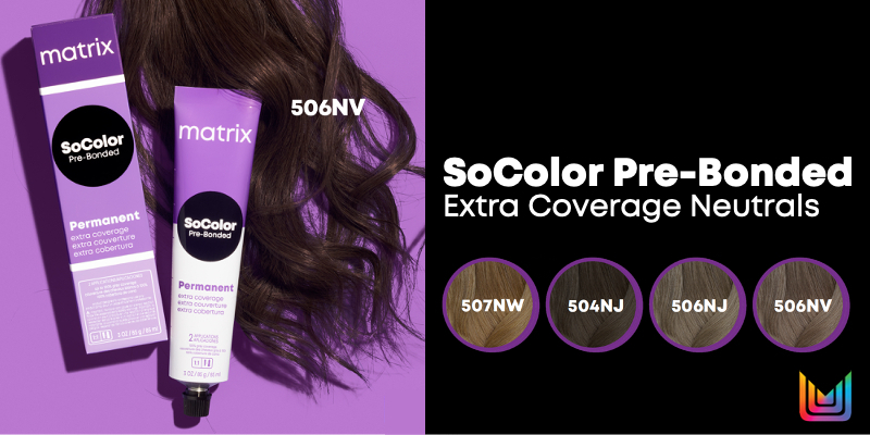 SOCOLOR PRE-BONDED EXTRA COVERAGE NEUTRAL SHADES | MATRIX | VIDEO Thumbnail