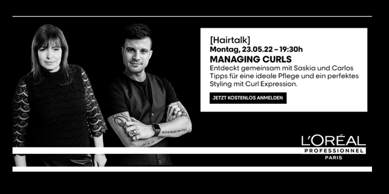 [Locken -  von der Coloration bis zur Pflege] - Hairtalk - Aufzeichnung by L'Oréal Professionnel Thumbnail