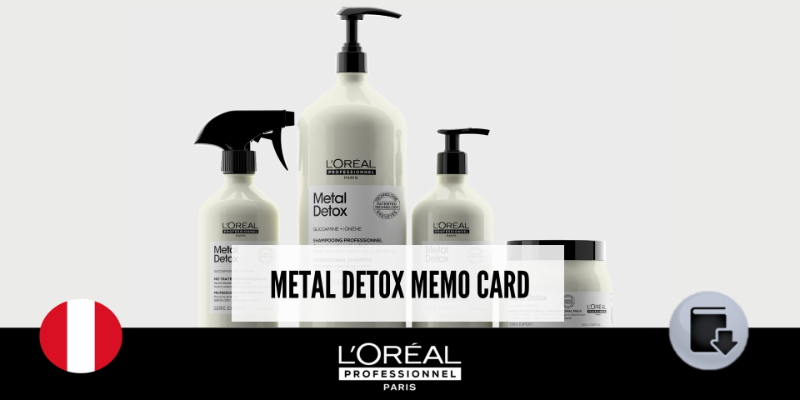 METAL DETOX MEMO CARD|L'ORÉAL PROFESSIONNEL