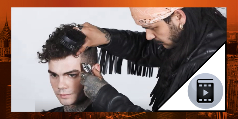 CURLY QUIFF + RASAGE À BLANC (ENG avec Soustitres FR) Thumbnail