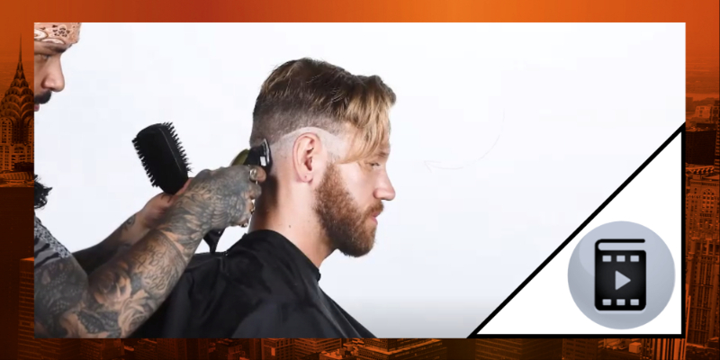 HARD PART COMB OVER + DÉGRADÉ FONDU À BLANC (ENG avec Soustitres FR) Thumbnail