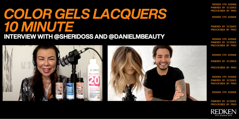 TIPS FOR USING COLOR GELS LACQUERS 10 MINUTE WITH SHERI DOSS AND DANIEL MORA Thumbnail