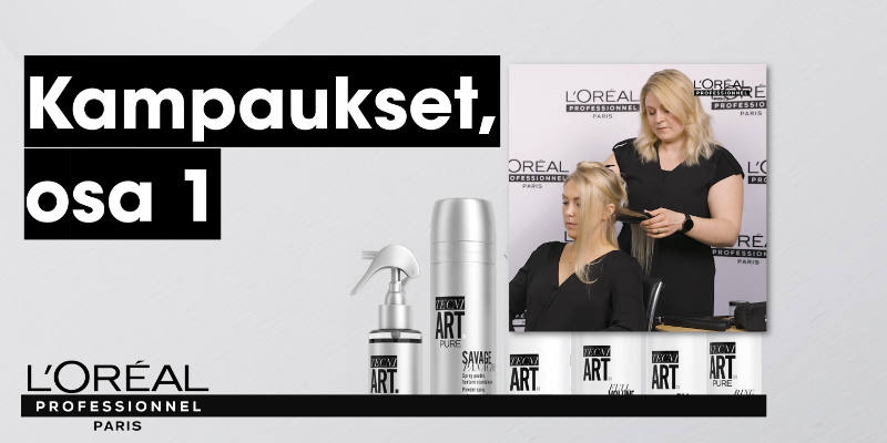 Palvelupolku ja kampauksen pohjatyö | Kampaukset, osa 1 Thumbnail