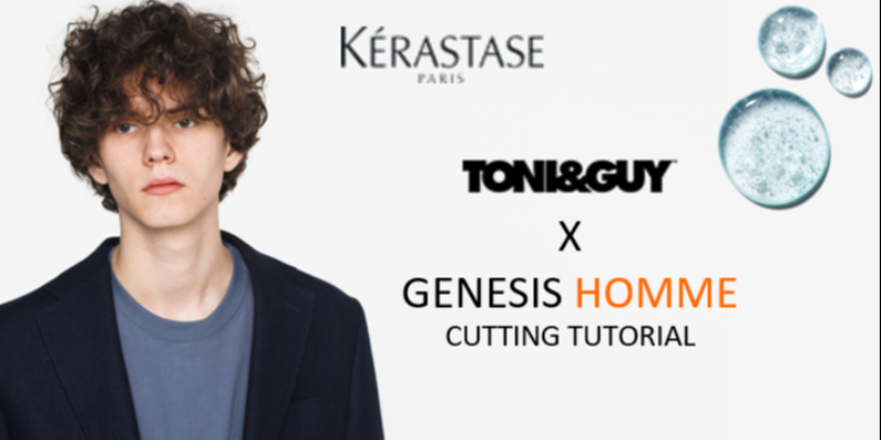 KÉRASTASE  TONI&GUY X GENESIS HOMME CUTTING TUTORIAL AXEL Thumbnail
