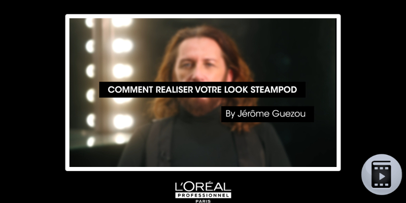 LISSE OU WAVY, COMMENT CRÉER VOS LOOKS STEAMPOD by Jérôme GUEZOU Thumbnail