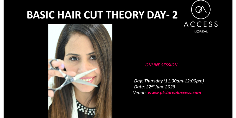 BASIC HAIR CUT THEORY -LIVE- 22nd JUNE 2023 BY FARAH  Image