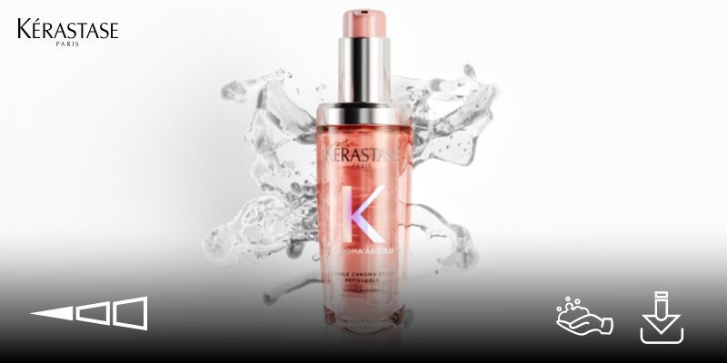E-CARD l NOUVELLE HUILE KERASTASE CHROMA ECLAT RECHARGEABLE  Thumbnail
