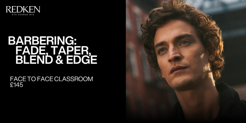BARBERING | Fade, Taper, Blend & Edge with Redken Thumbnail
