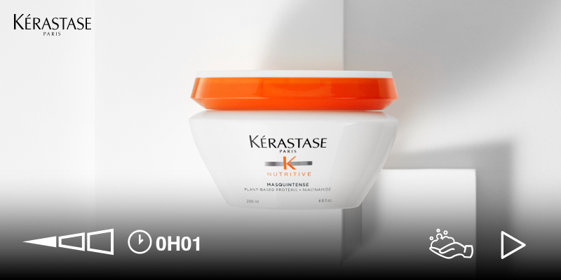 NUTRITIVE | Die Feuchtigkeitswirkung von Masquintense | Kérastase AT Thumbnail