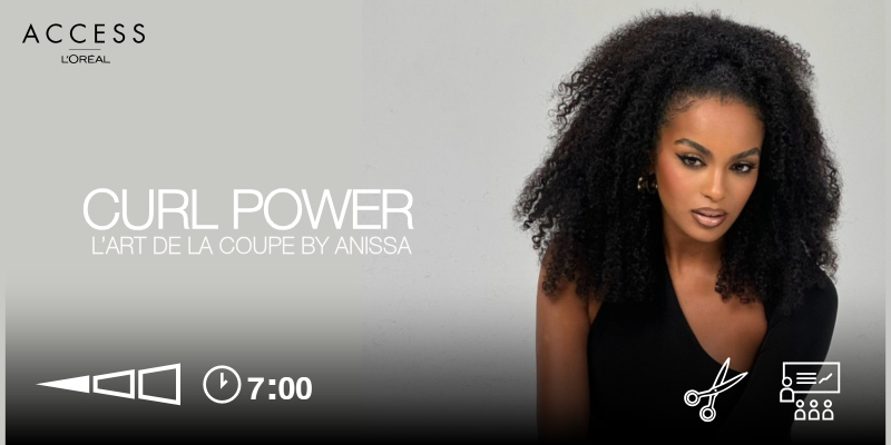 Stage CURL POWER - L'art de la coupe By Anissa # S2 2025 Thumbnail
